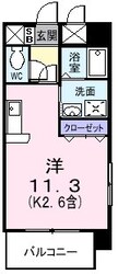 ソレイユ南田園の物件間取画像